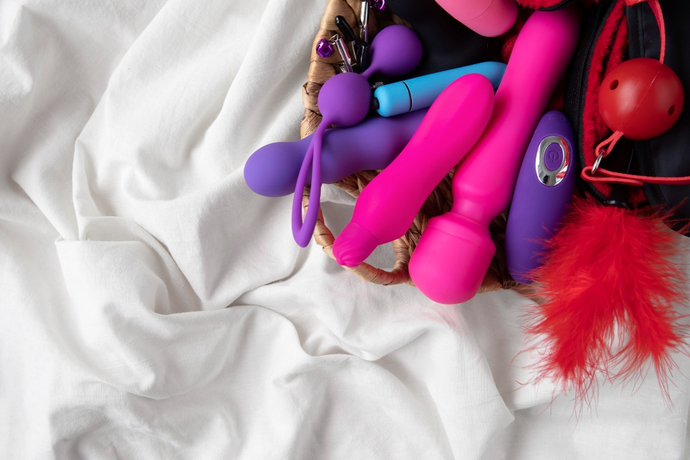 close up of adult toys