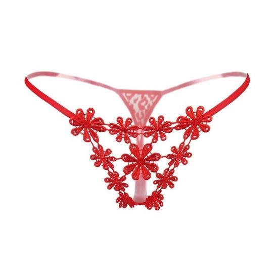 תחתונים סקסיים יפייפים תחרה עבודת יד "Donny"