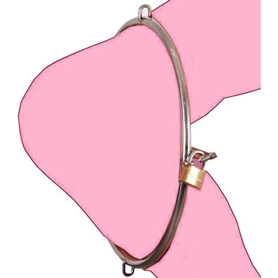 נעילה מקצועית והבלטה של הישבן מפלדת על חלד