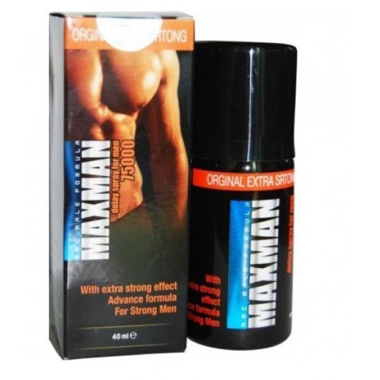 ספרי השהיה מעולה חזק במיוחד בחבילת חיסכון של 40 מ"ל MAXMAN