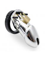 Sliver Male Chastity Cage חגורת צניעות לגבר 