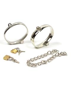 אזיקי רגליים מתכתיים עשויי פלדה 4