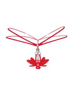 תחתוני חוטיני פרפרים מדהימים עם שני יהלומים Uli 