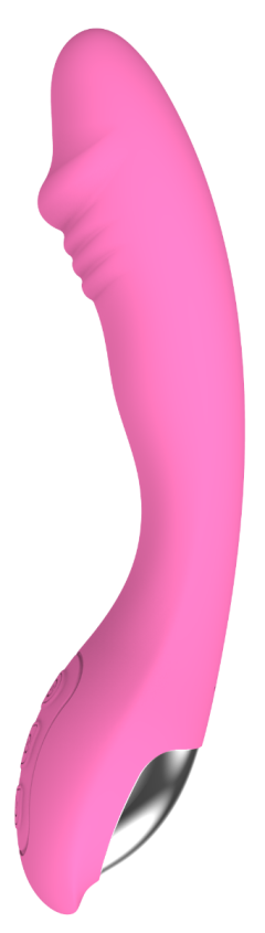 ויברטור מוט מפנק לגירוי חזק של נקודת ה-ג' מסיליקון רפואי בעל 10 מצבי רטט, שקט במיוחד ונטען 