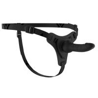 רצועת סטראפון עם דילדו מסיליקון