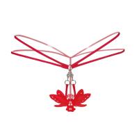 תחתוני חוטיני פרפרים מדהימים עם שני יהלומים Uli