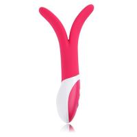 ויברטור שקט ועוצמתי בעל שני מנועים עם 9 מצבי רטט שונים עשוי מסיליקון רפואי, נטען G-VIBE