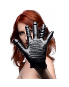 כפפה לעינוג אנאלי או וגינאלי עם טקסטורות שונות ומגוונות להנאה מירבית Buzzard