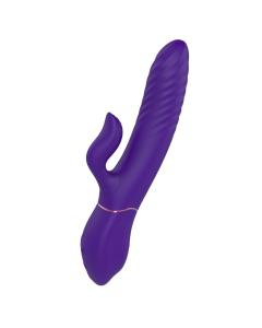 ויברטור סטרוניק יוקרתי מיוחד עם פועלת דפיקה במגע קטיפתי סופר חזק Artemis