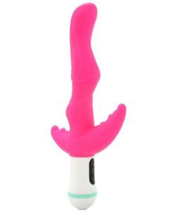 העונג המשולש" ויברטור חזק מיועד לגירוי אנאלי ווגינאלי", נטען