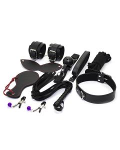 סט בדסמ BDSM מלא 7 פריטים + בונוס