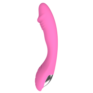 ויברטור מוט מפנק לגירוי חזק של נקודת ה-ג' מסיליקון רפואי בעל 10 מצבי רטט, שקט במיוחד ונטען "Karina"