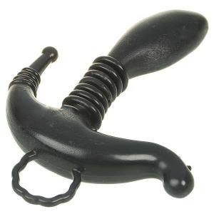 דילדו אביר שחור לגירוי כפול: נקודת ג'י ודגדגן