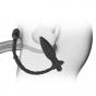 פלאג אנאלי רוטט עם טבעת הידוק רוטטת מסיליקון רפואי 13 ס"מ חדירה "Xodarr"